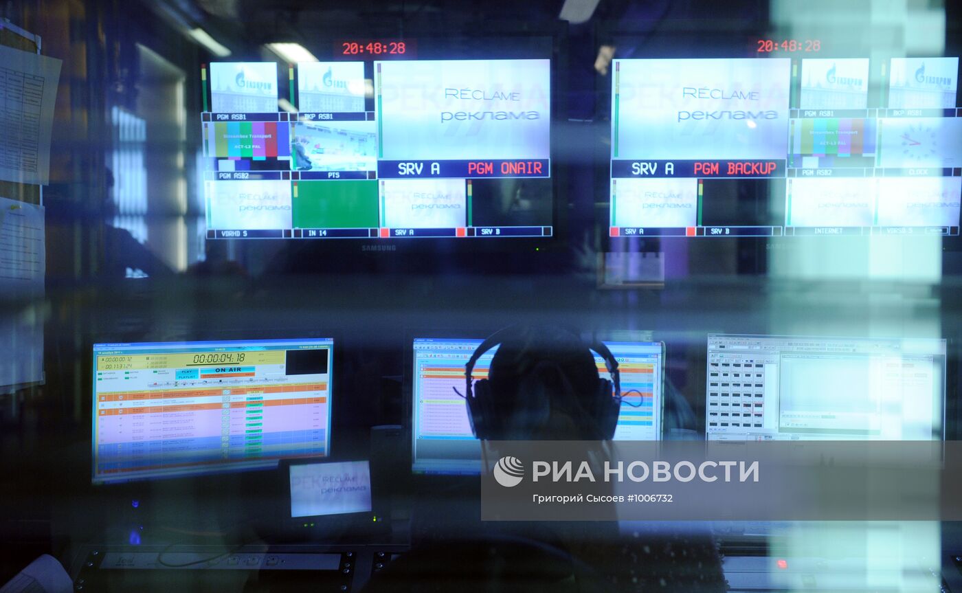 Работа телеканала "Дождь"