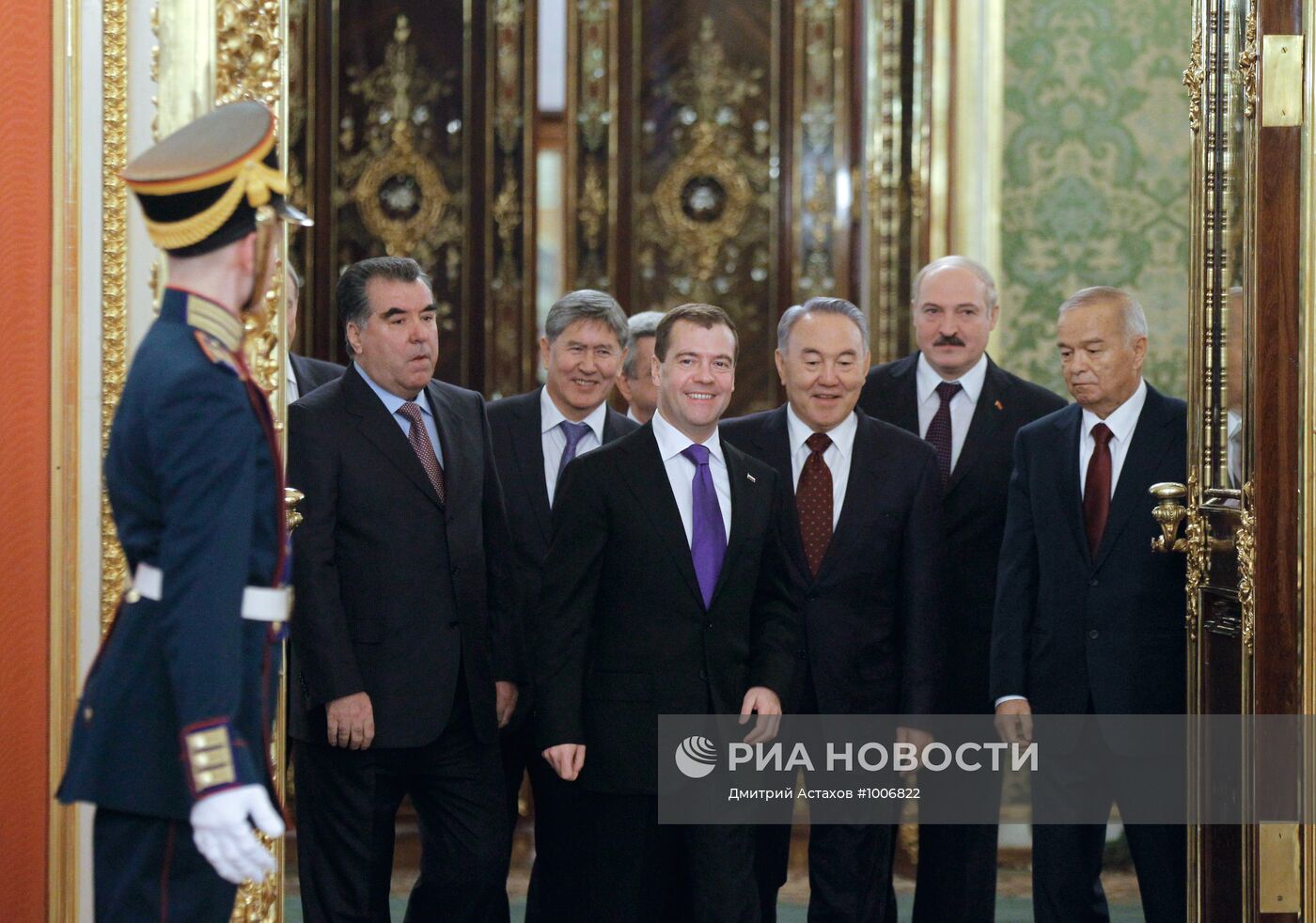 Саммит глав государств-членов ОДКБ в Кремле