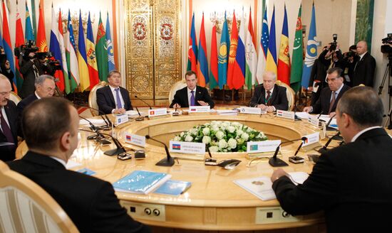 Неформальный саммит СНГ в Кремле