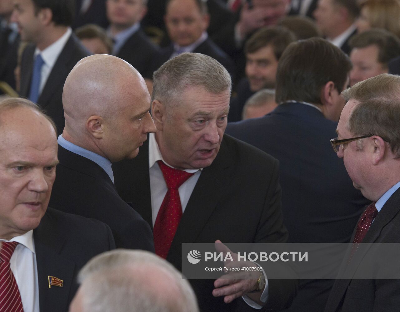 Обращение президента РФ Д.А. Медведева к Федеральному собранию