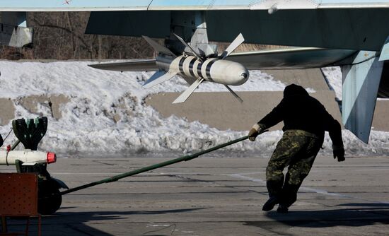 Военный аэродром в Приморском крае