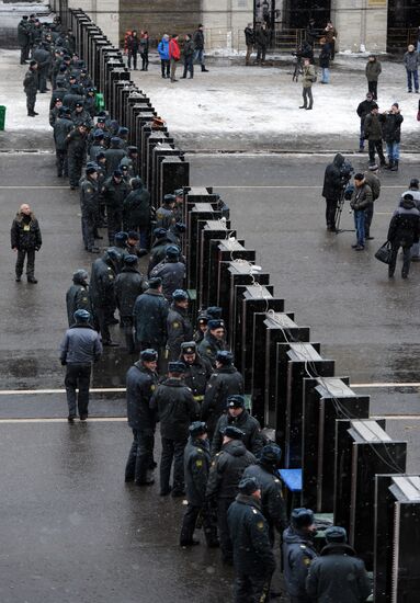 Митинг оппозиции "За честные выборы" в Москве