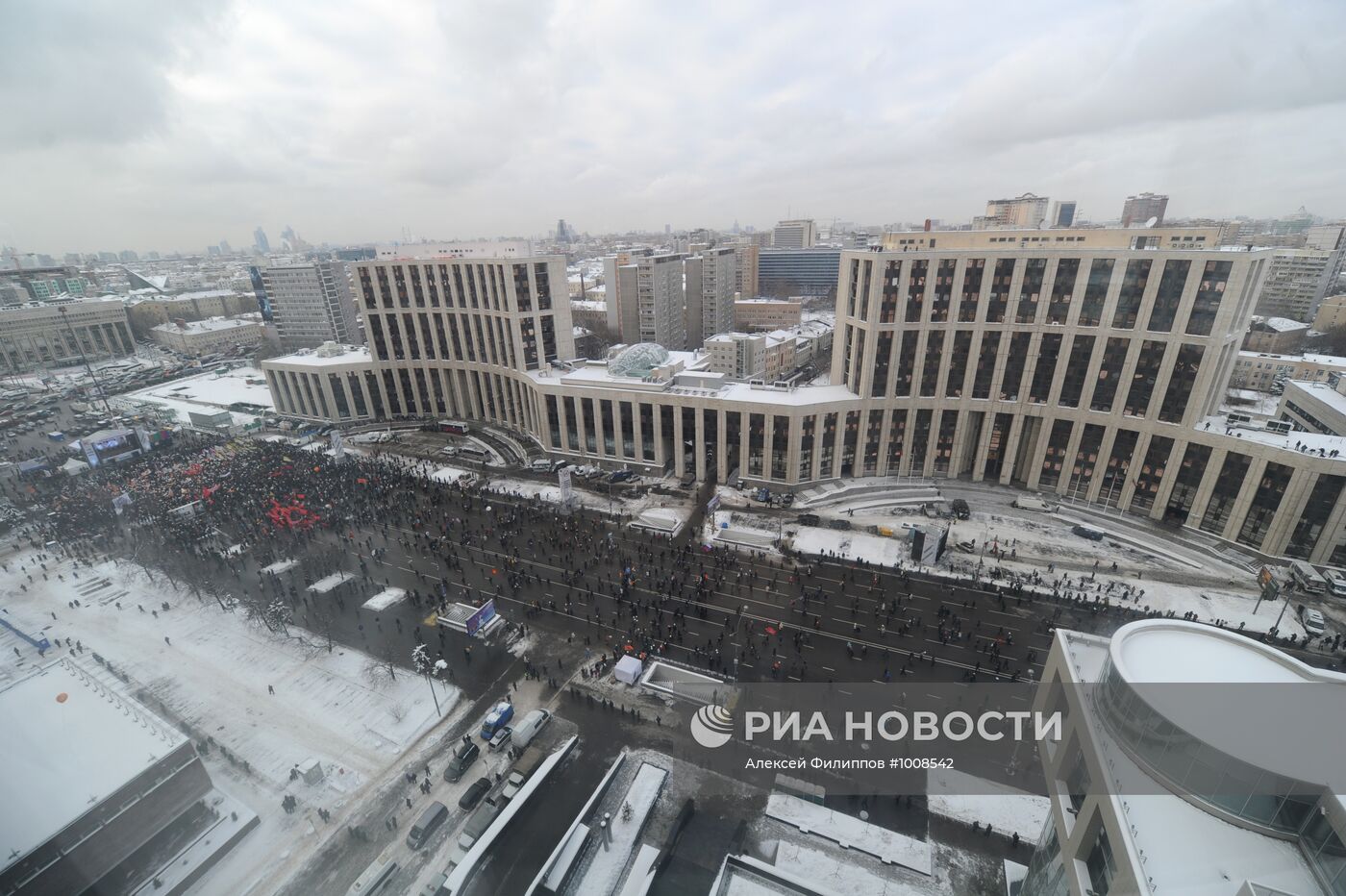 Митинг оппозиции "За честные выборы" в Москве