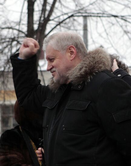 Митинг "За честные выборы" в Санкт-Петербурге