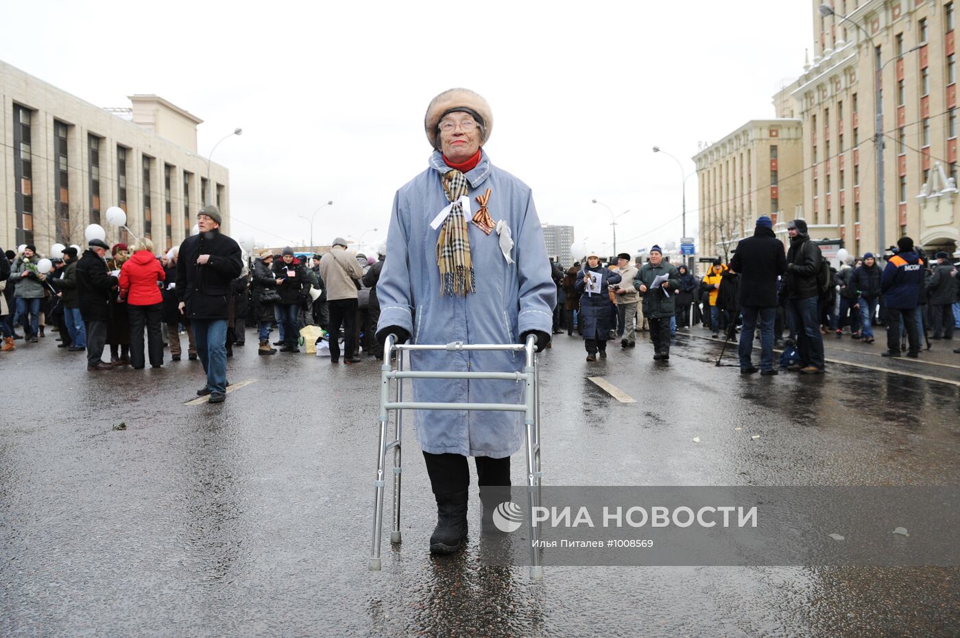 Митинг оппозиции "За честные выборы" в Москве