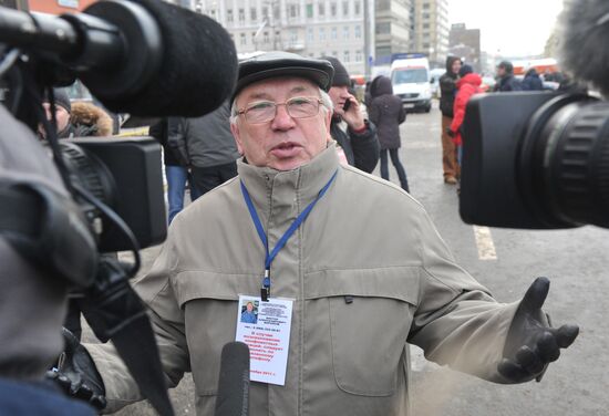 Митинг оппозиции "За честные выборы" в Москве