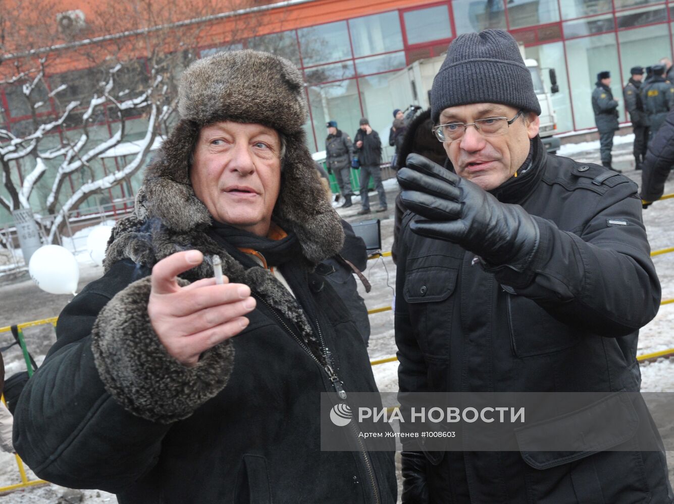 Митинг оппозиции "За честные выборы" в Москве