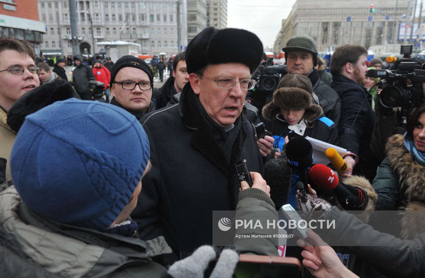 Митинг оппозиции "За честные выборы" в Москве