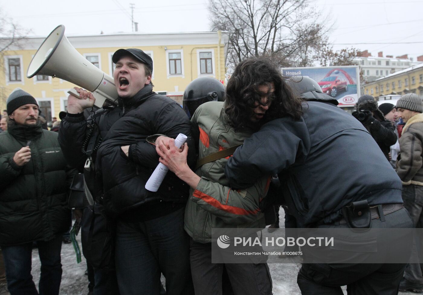 Массовые акции в регионах России 24 декабря 2011 года