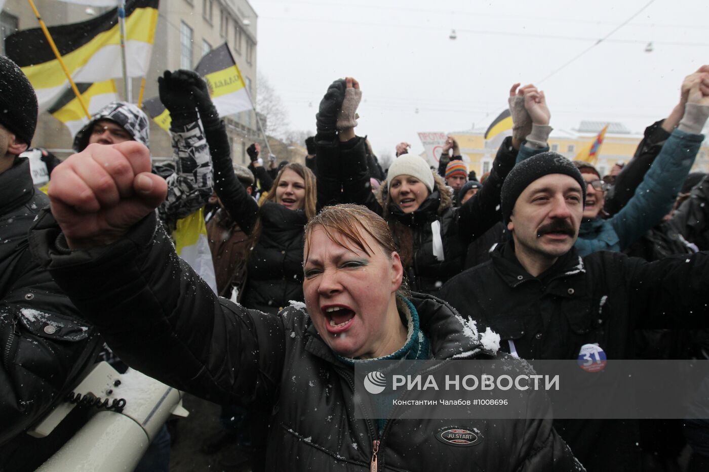 Массовые акции в регионах России 24 декабря 2011 года