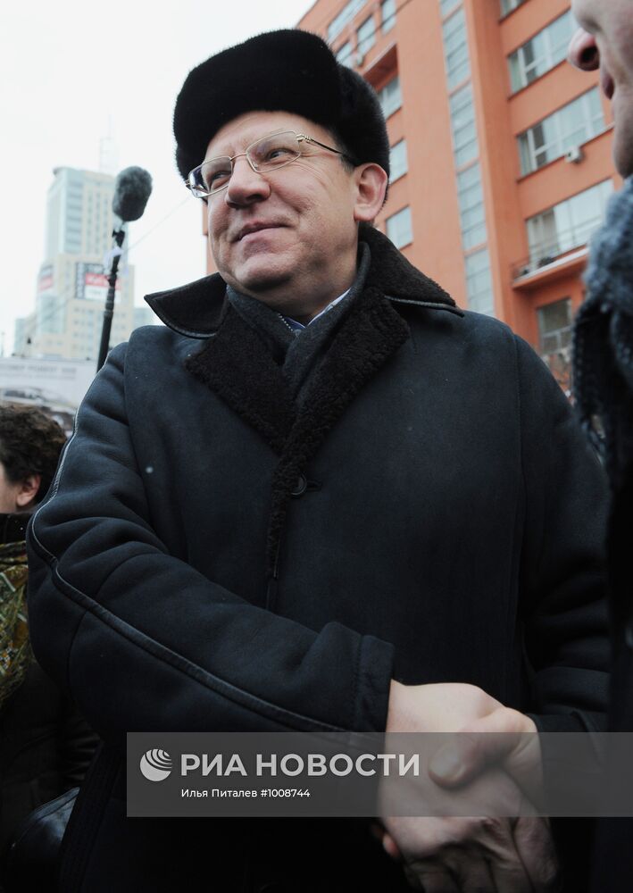 Митинг оппозиции "За честные выборы" в Москве