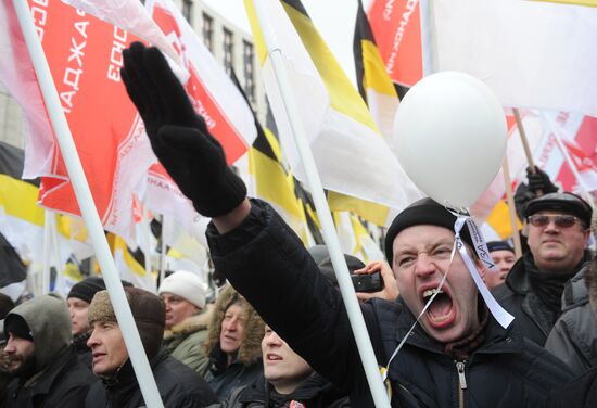 Митинг оппозиции "За честные выборы" в Москве