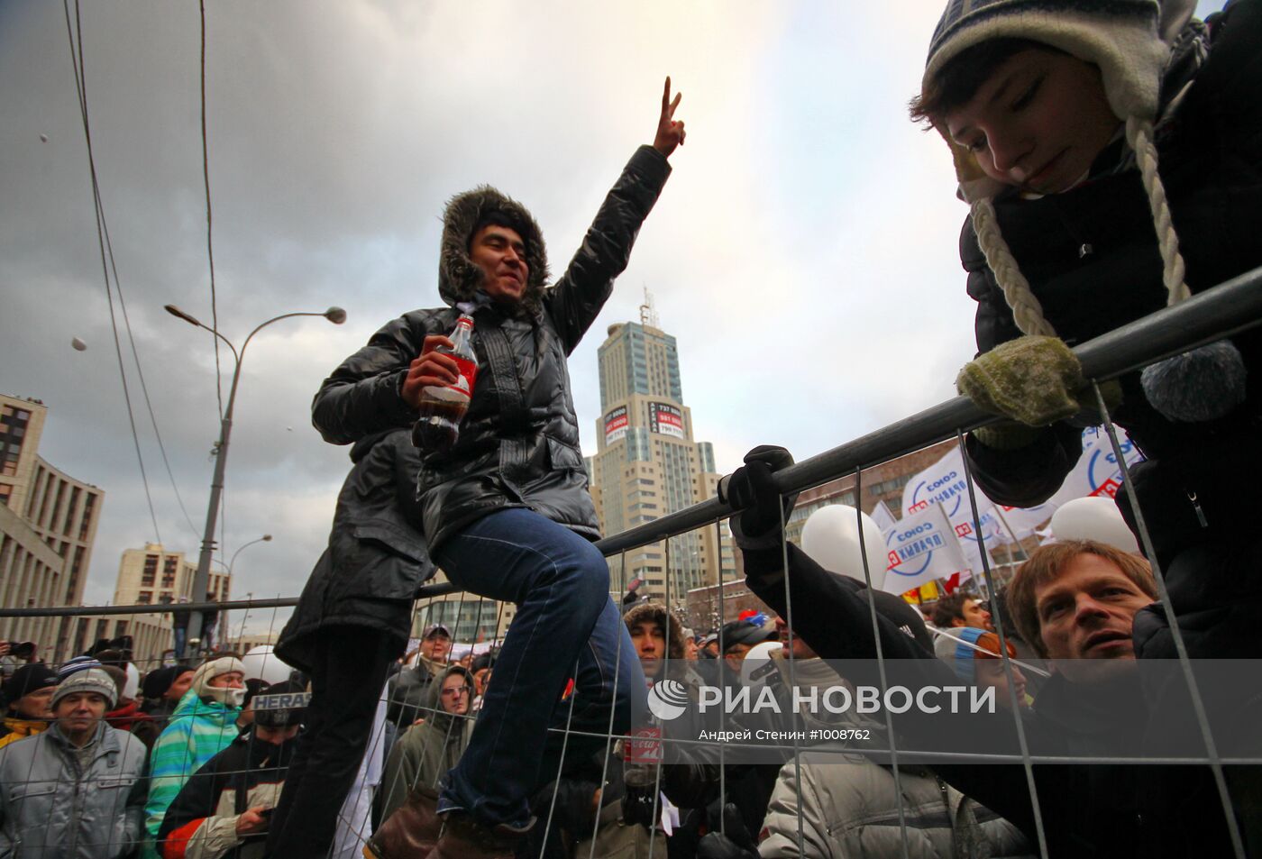 Митинг оппозиции "За честные выборы" в Москве