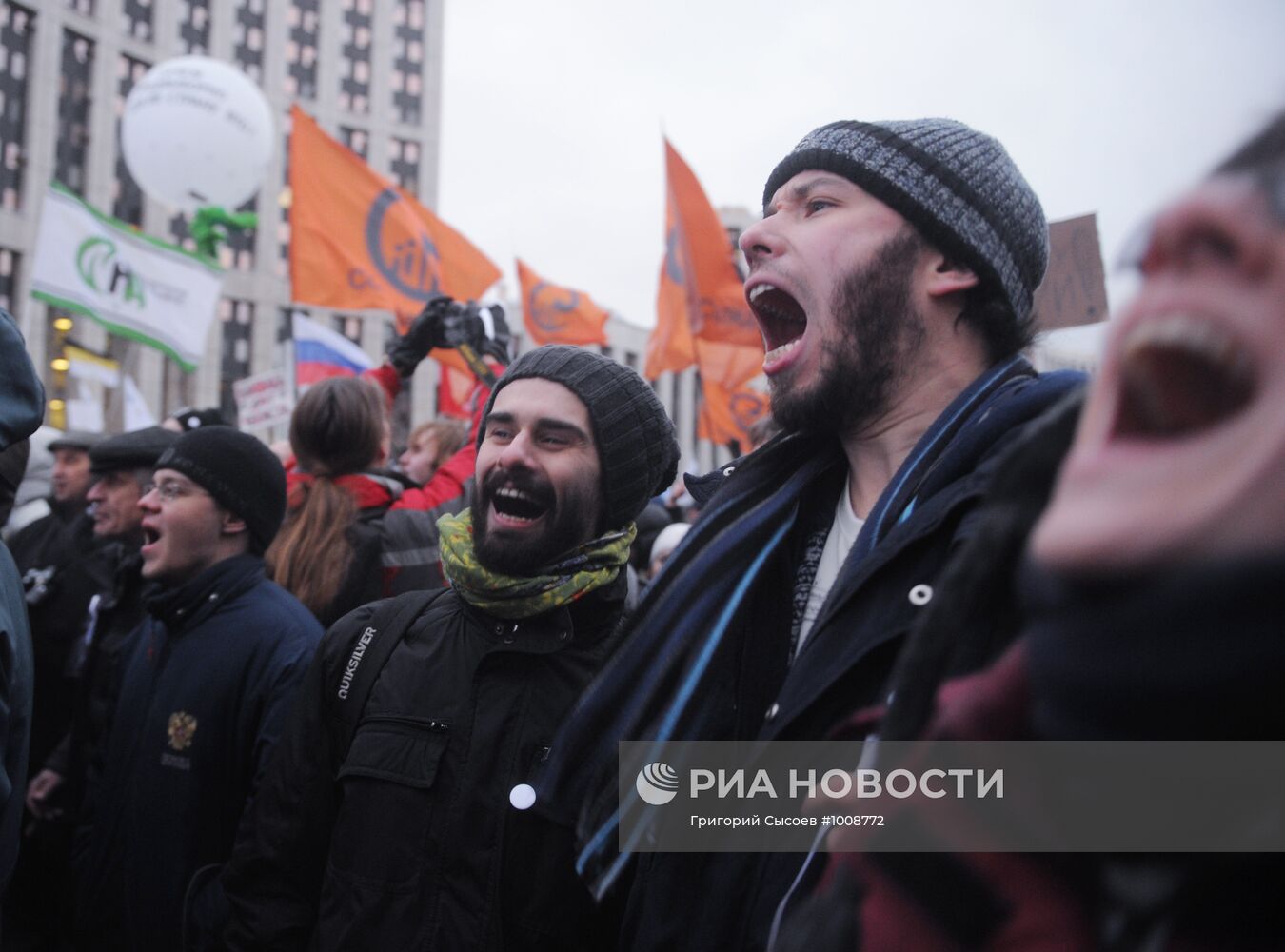 Митинг оппозиции "За честные выборы" в Москве