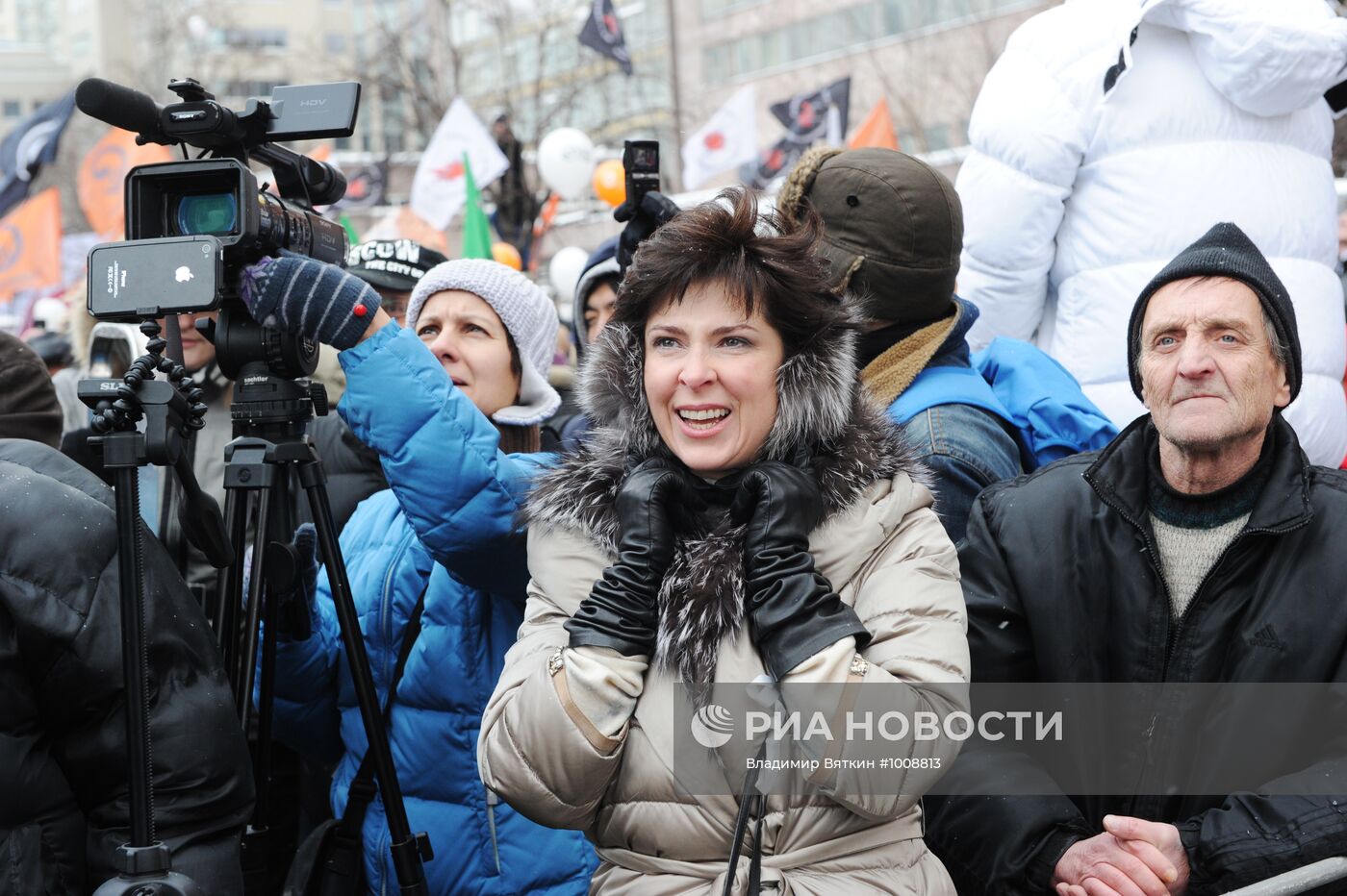 Митинг оппозиции "За честные выборы" в Москве