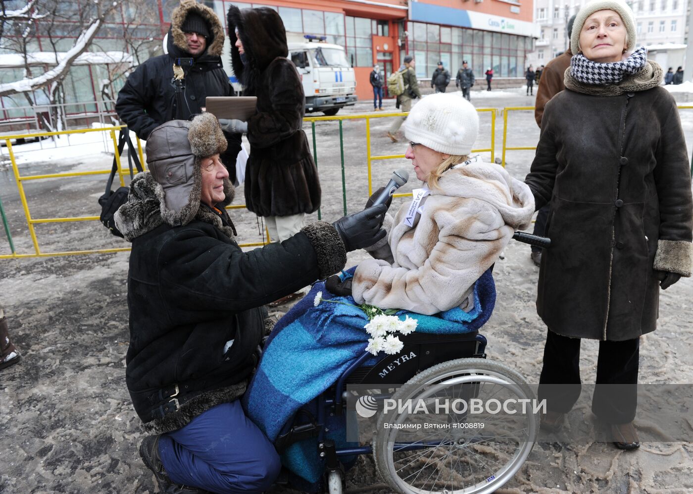 Митинг оппозиции "За честные выборы" в Москве