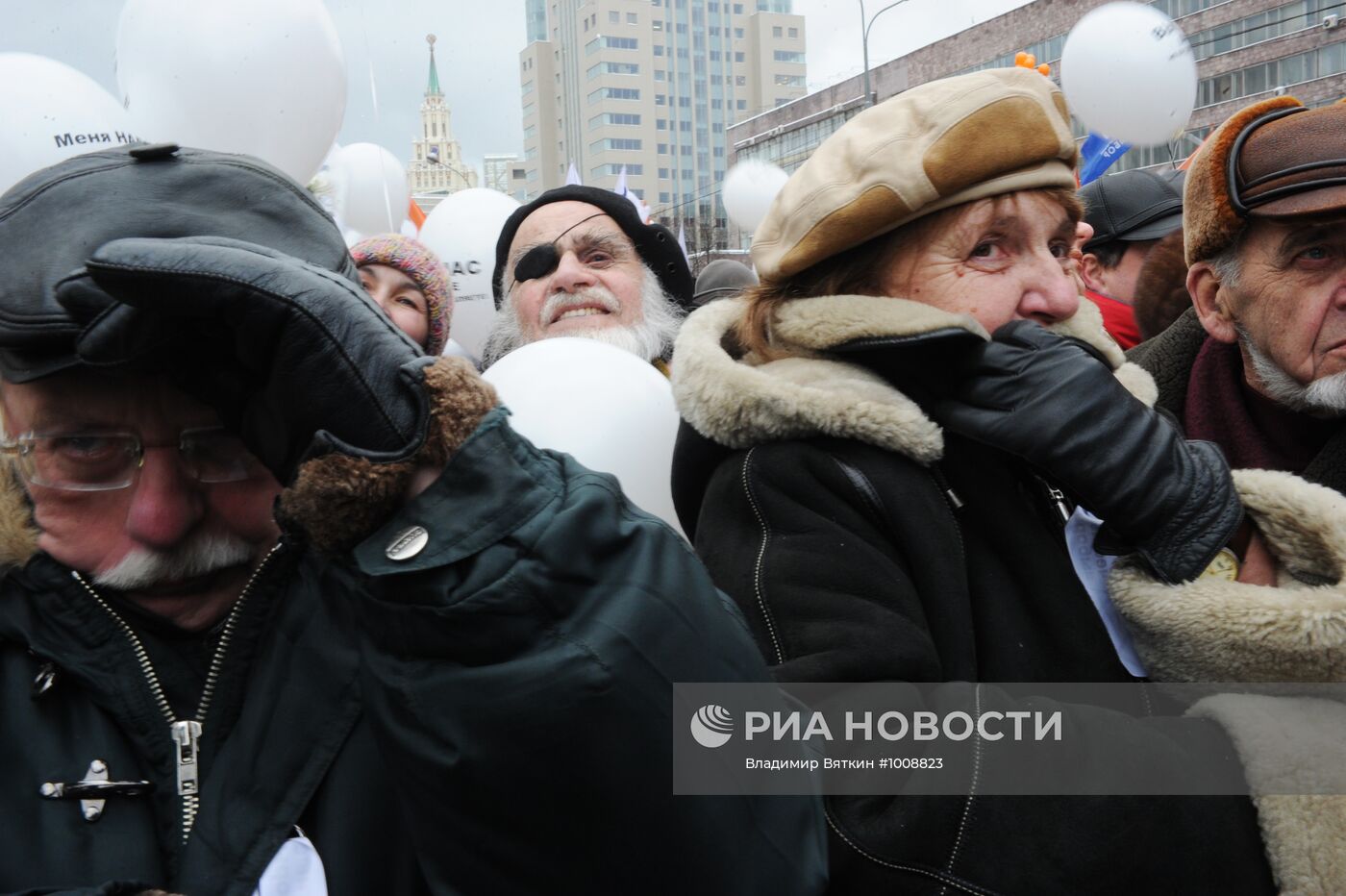 Митинг оппозиции "За честные выборы" в Москве