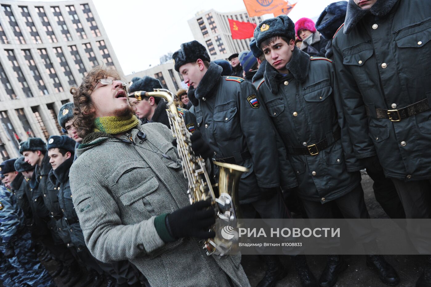 Митинг оппозиции "За честные выборы" в Москве