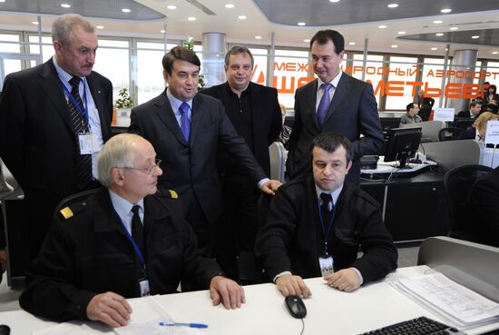 Открытие Центра управления аэропортом Шереметьево