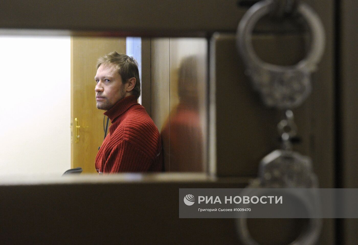Заседание суда по делу обвиняемого в людоедстве Николая Шадрина