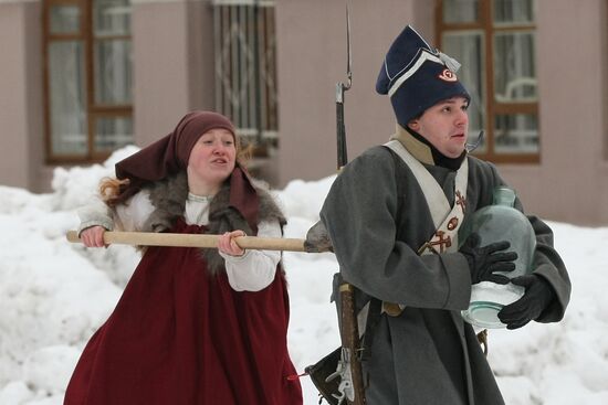 Реконструкция Бородинского сражения 1812 года