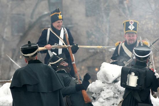Реконструкция Бородинского сражения 1812 года