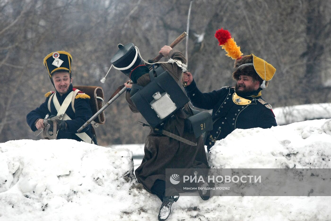 Реконструкция Бородинского сражения 1812 года