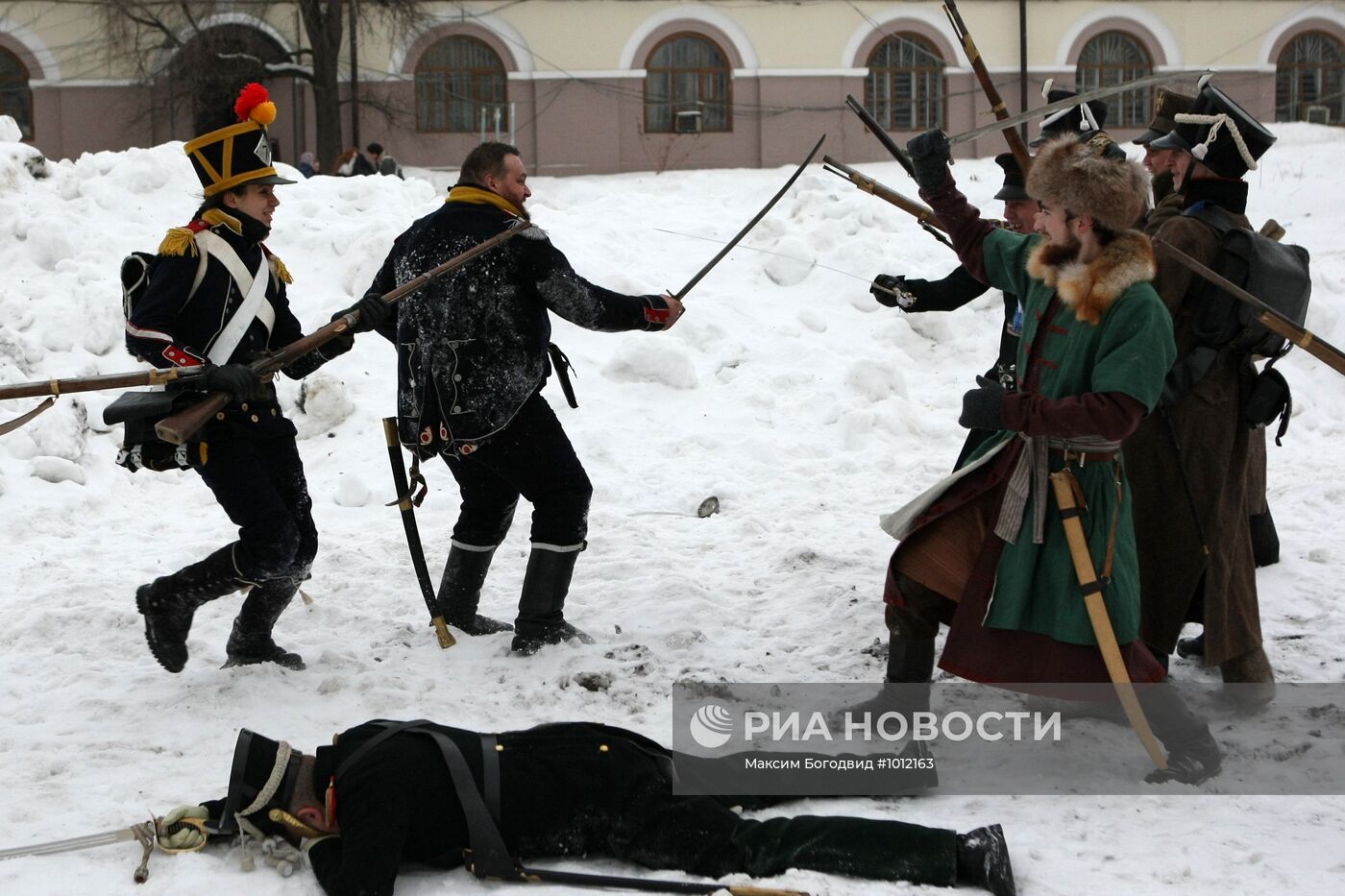 Реконструкция Бородинского сражения 1812 года