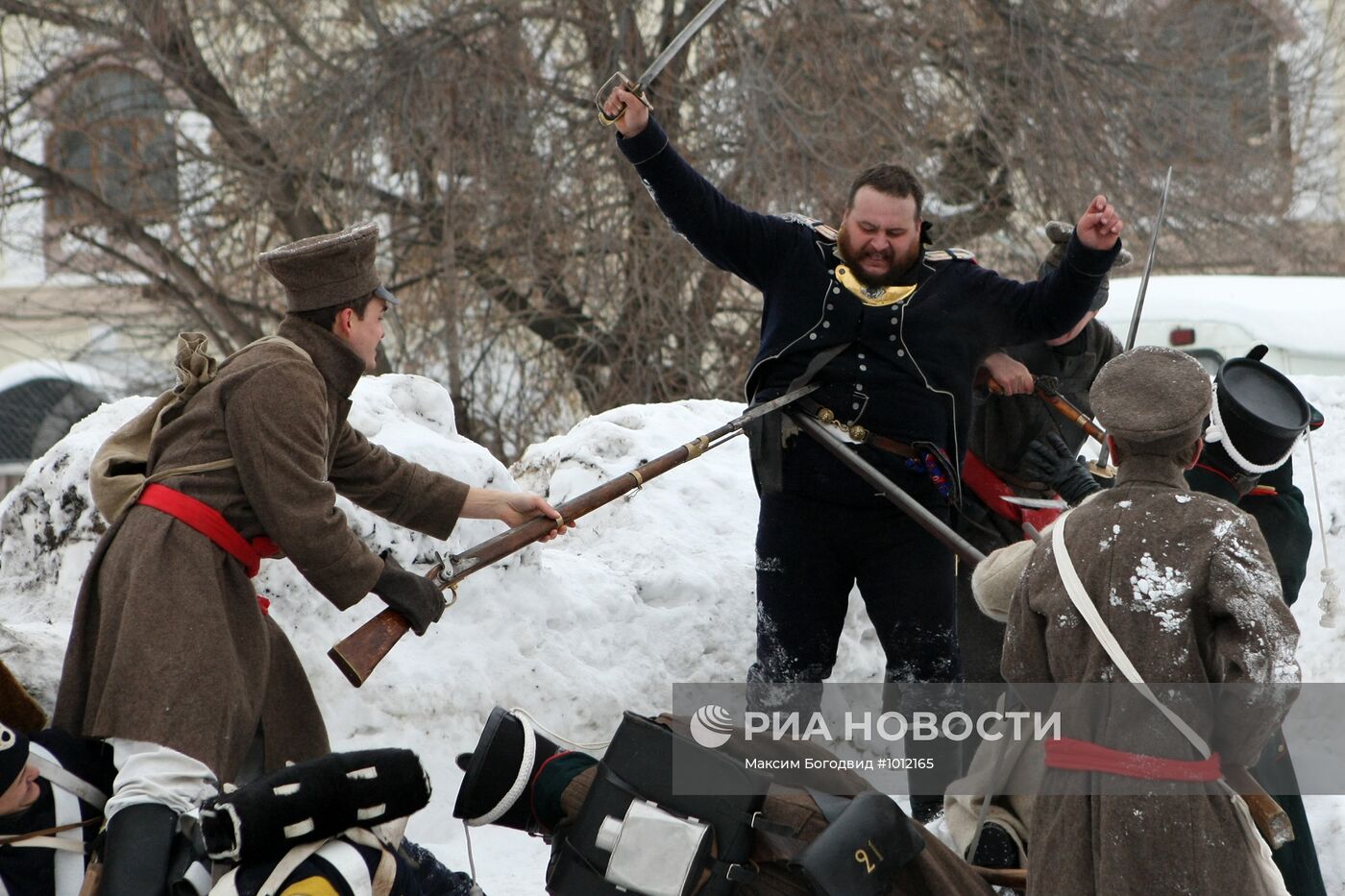 Реконструкция Бородинского сражения 1812 года