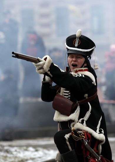 Реконструкция Бородинского сражения 1812 года