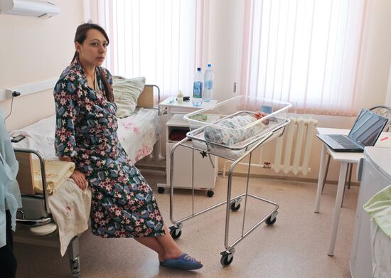 Жительница Томска родила мальчика весом почти в 6,5 кг