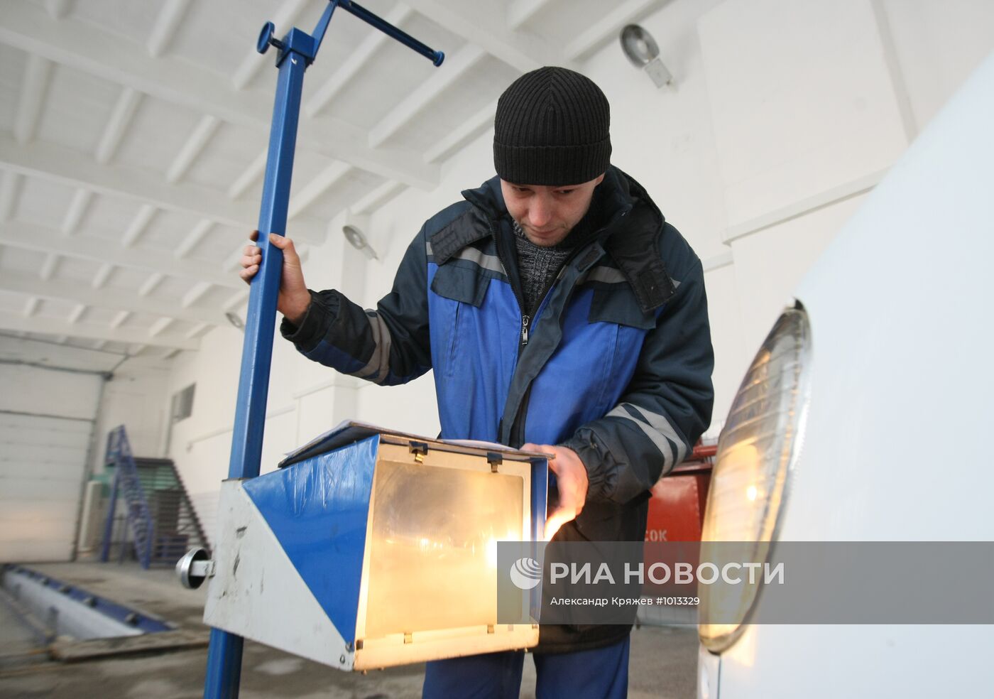 Работа пункта технического осмотра автомобилей в Новосибирске