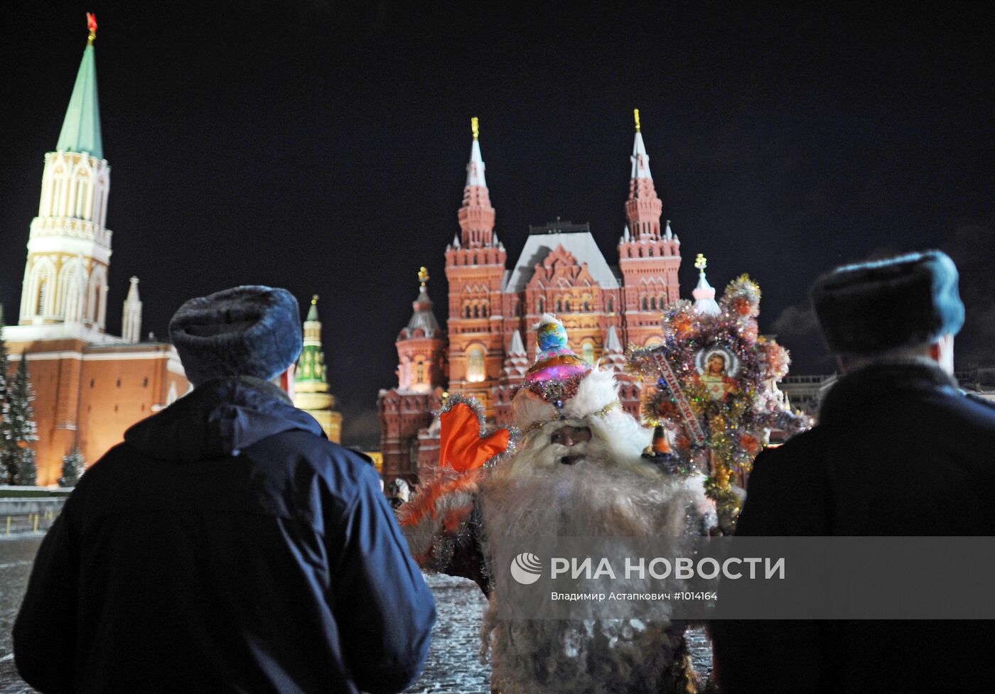 Празднование Старого Нового года в Москве