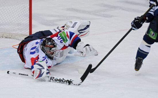 Хоккей. КХЛ. Матч "Динамо" (Москва) - "Металлург" (Магнитогорск)