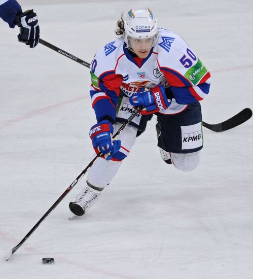 Хоккей. КХЛ. Матч "Динамо" (Москва) - "Металлург" (Магнитогорск)