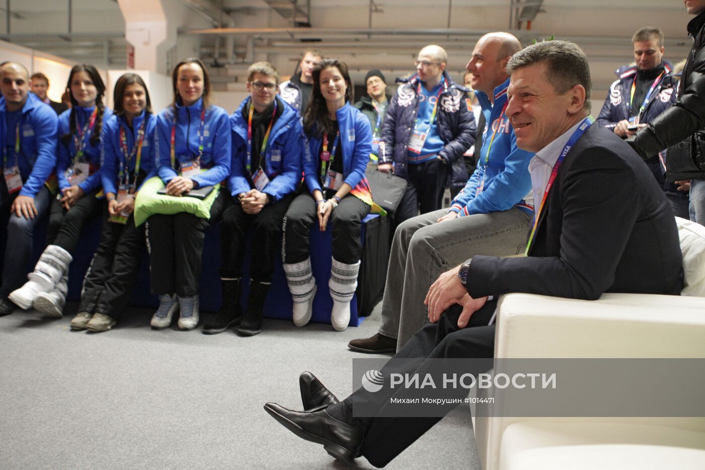 Встреча Д.Козака и Д.Чернышенко с российскими волонтерами