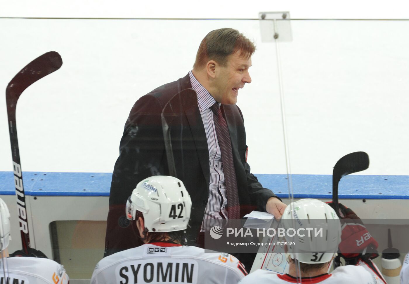 Хоккей. КХЛ. Матч "Динамо" (Москва) - "Авангард"