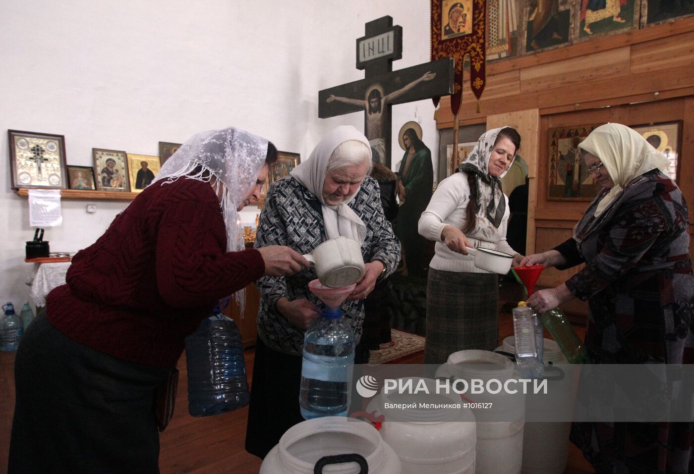 Подготовка к празднику Крещения в Кирилло-Белозерском монастыре