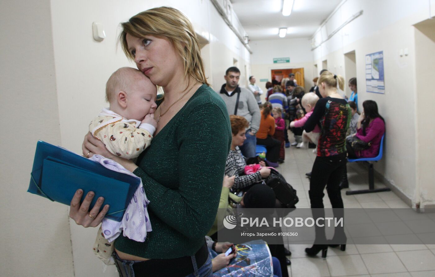 Работа областной детской больницы в Калининграде