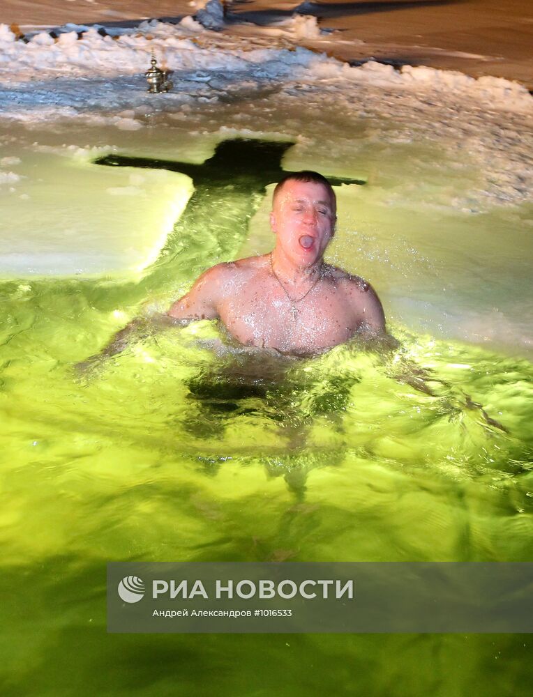 Крещенские купания под Минском