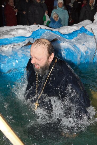 Крещенские купания в Петропавлоске-Камчатском