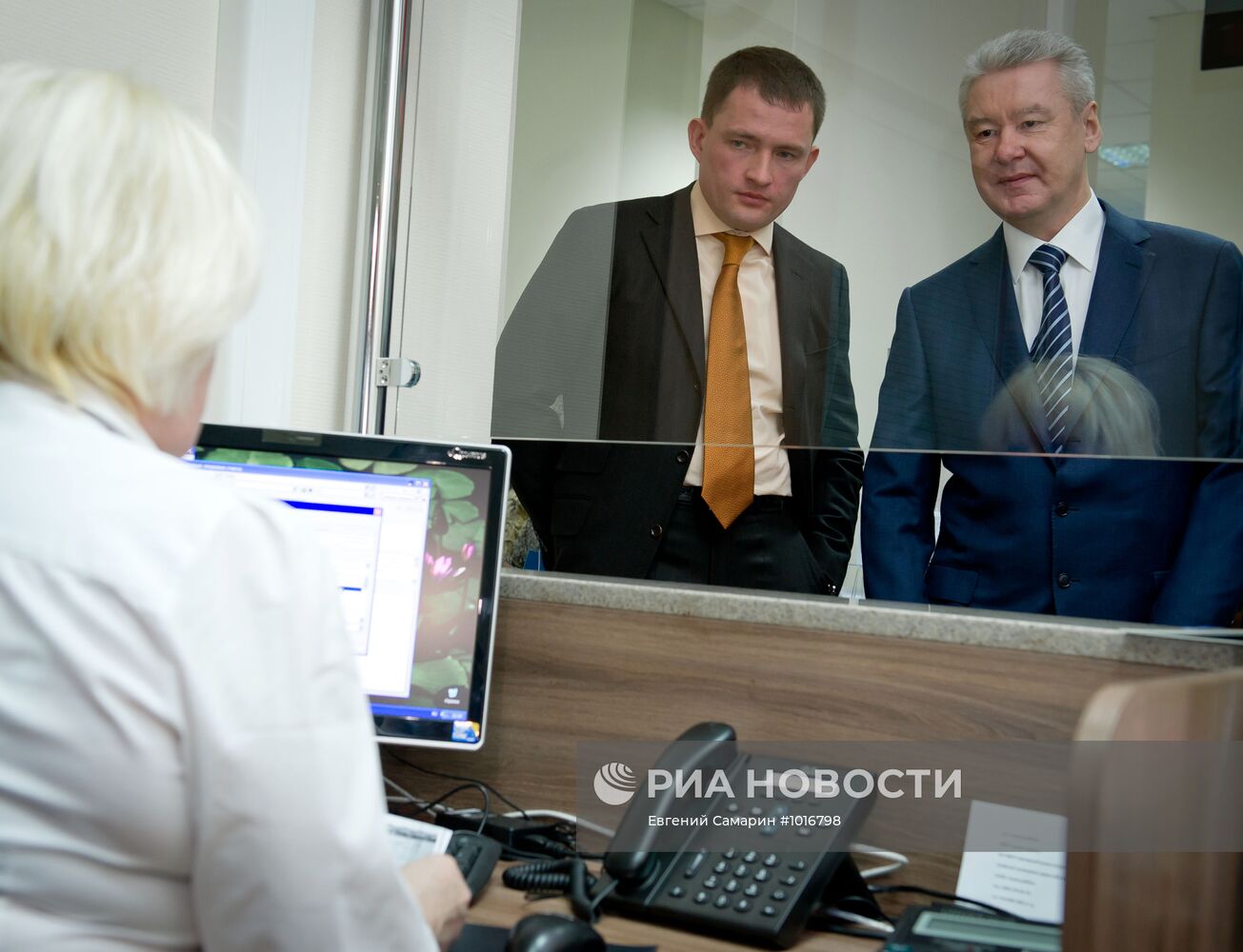 С.Собянин посетил МФЦ района Свиблово