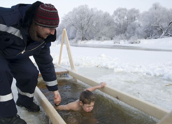 Крещенские купания во Владимирской области