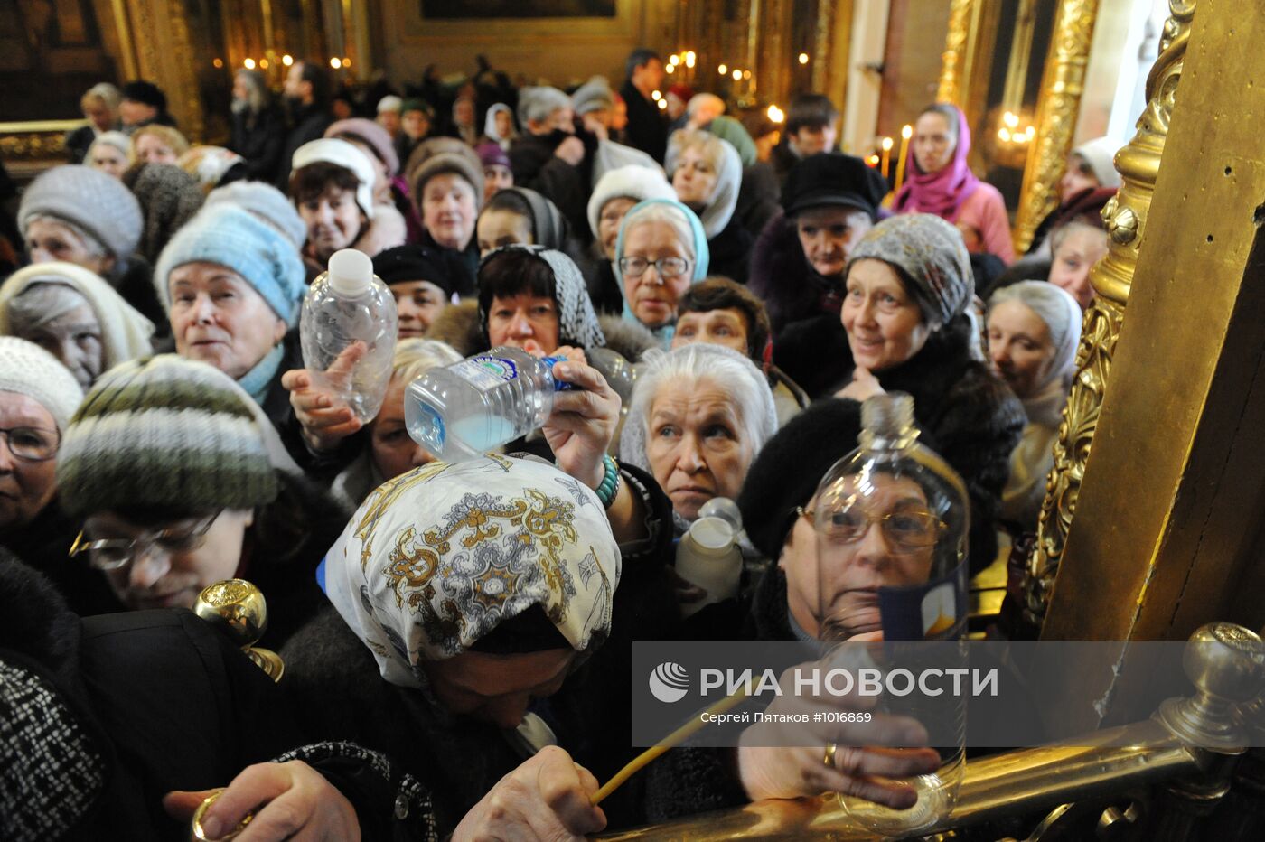 Патриаршее служение в праздник Крещения Господня