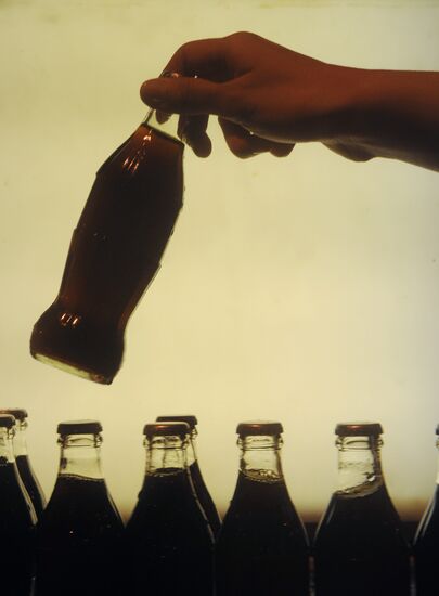 Работа завода Coca-Cola в Москве