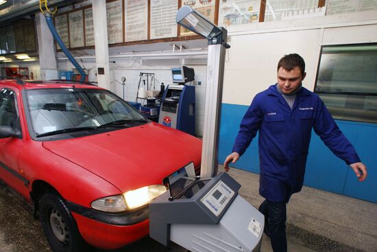 Технический осмотр автомобилей в Калининграде
