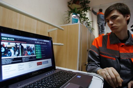 Монтаж веб-камер на избирательных участках в Великом Новгороде