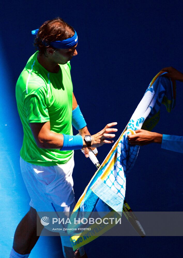 Теннис. Открытый чемпионат Австралии - 2012. Седьмой день