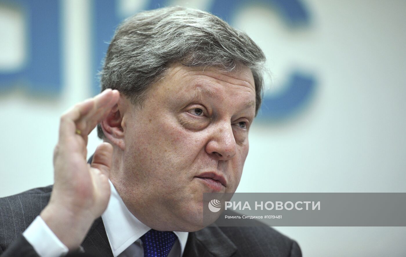 Пресс-конференция Григория Явлинского