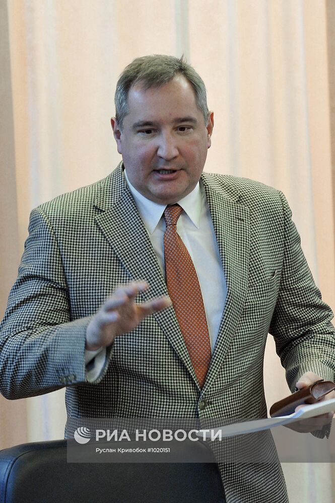 Визит вице-премьера РФ Дмитрия Рогозина в Ижевск